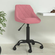 Sedia da Pranzo Rosa in Velluto 335365