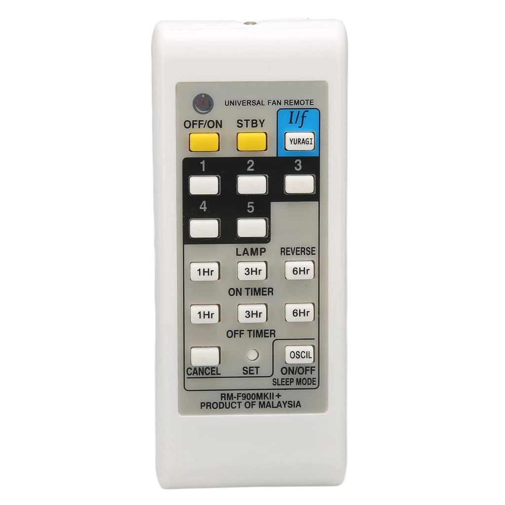 Telecomando universale per ventilatori, ricambio, design ergonomico, portata da 8 a 10 metri