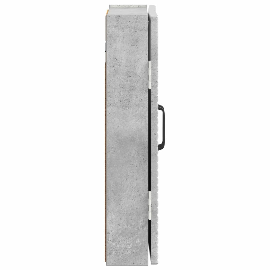 Armadio per Dartboard UTRECHT Grigio Cemento 897768