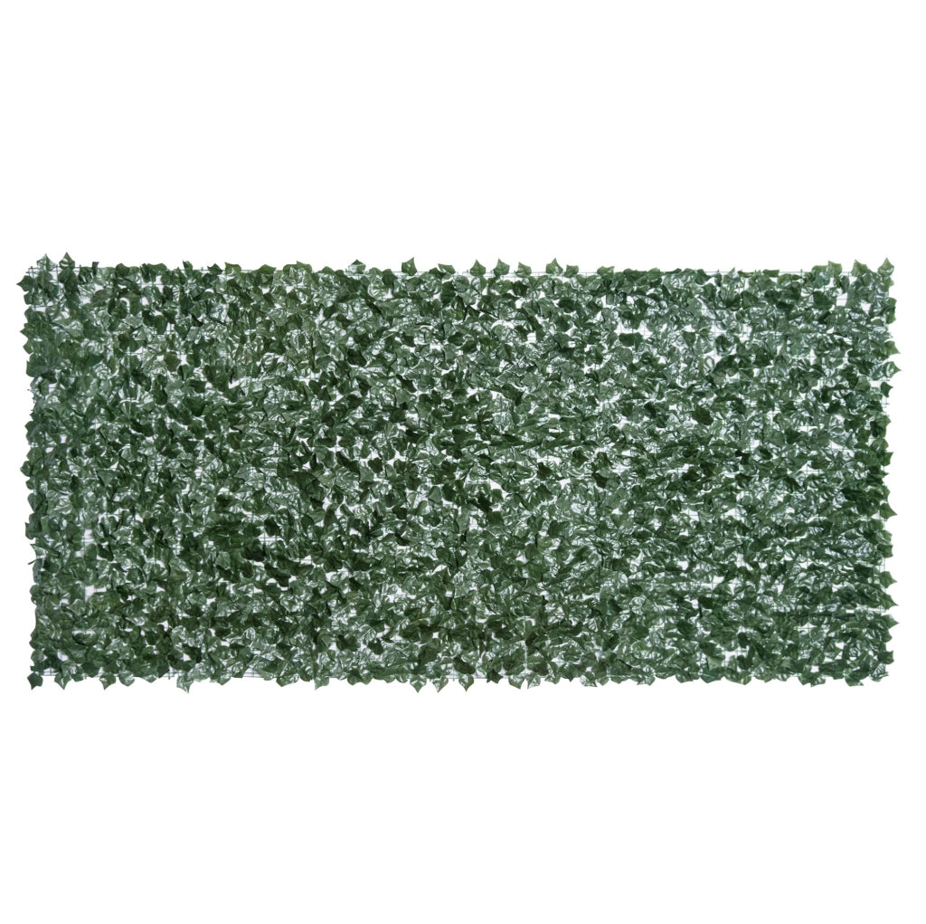 Siepe artificiale 300x150 cm verde scuro in PE, schermatura per esterni