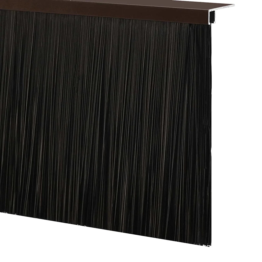 Spazzole per porte a vite 2 pz Marrone 100 cm CFW9394371