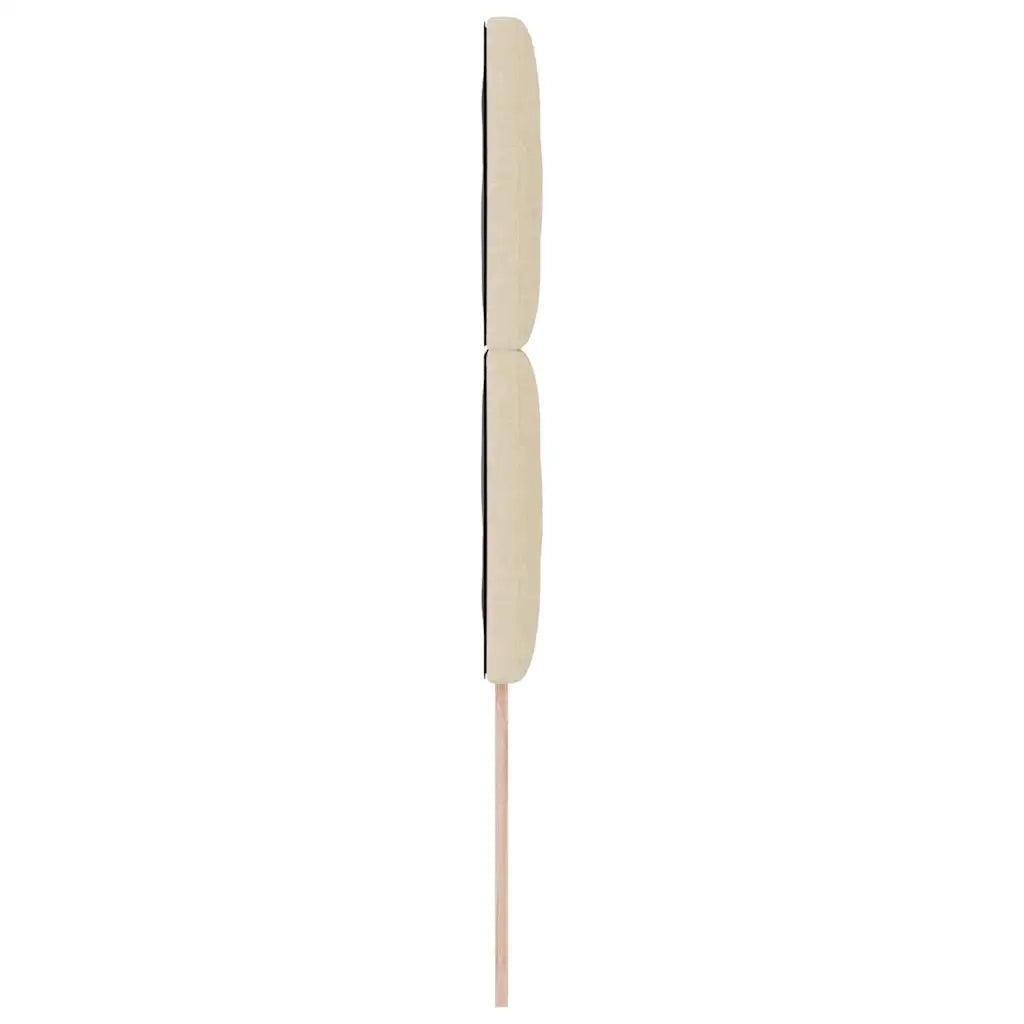 Testiera Crema 100 cm Tessuto 3337904