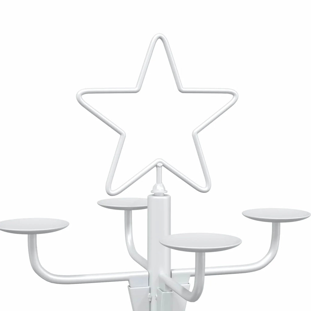 Albero di Natale in Metallo con Supporto KUOPIO 180 cm Acciaio 42053917