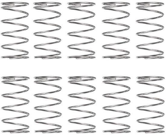 Compressori - Acciaio inossidabile - Mobili - Strumenti di pulizia - Tagliagrassetti - Progetti di riparazione - Viti a mano - Adatto a diverse applicazioni - Argentato - 10 pezzi.