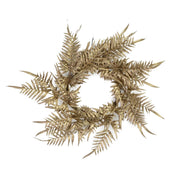 Coroncina foglie oro cm 30