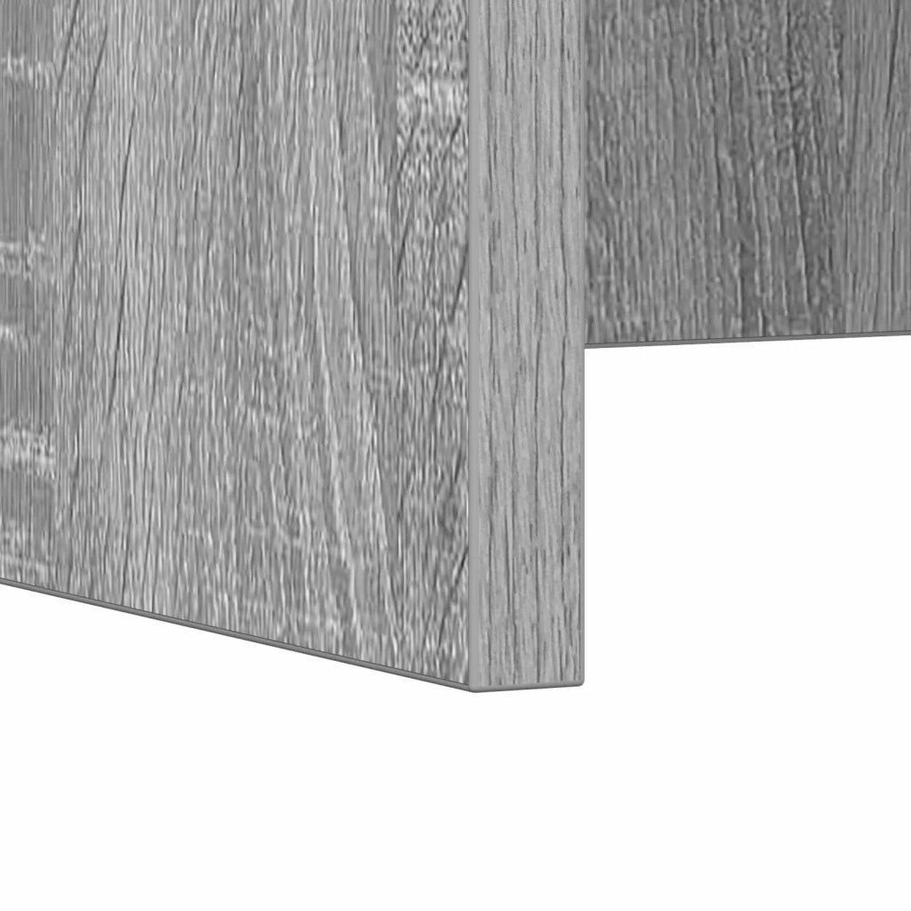 Scrivania | Tavolo da Ufficio a parete Grigio Sonoma 60 x 45 x 30 cm