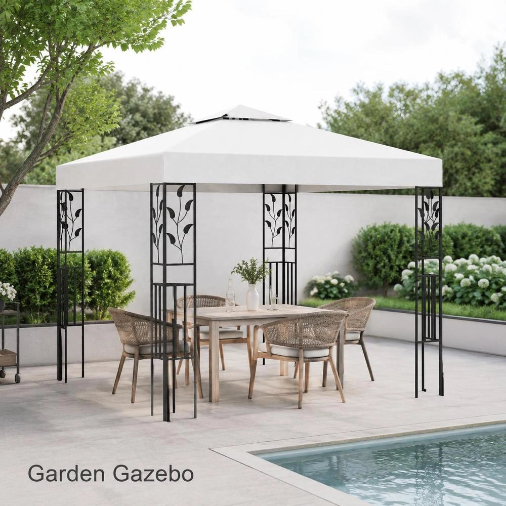 Pavilion 3x3 M White 180 G/square Meter