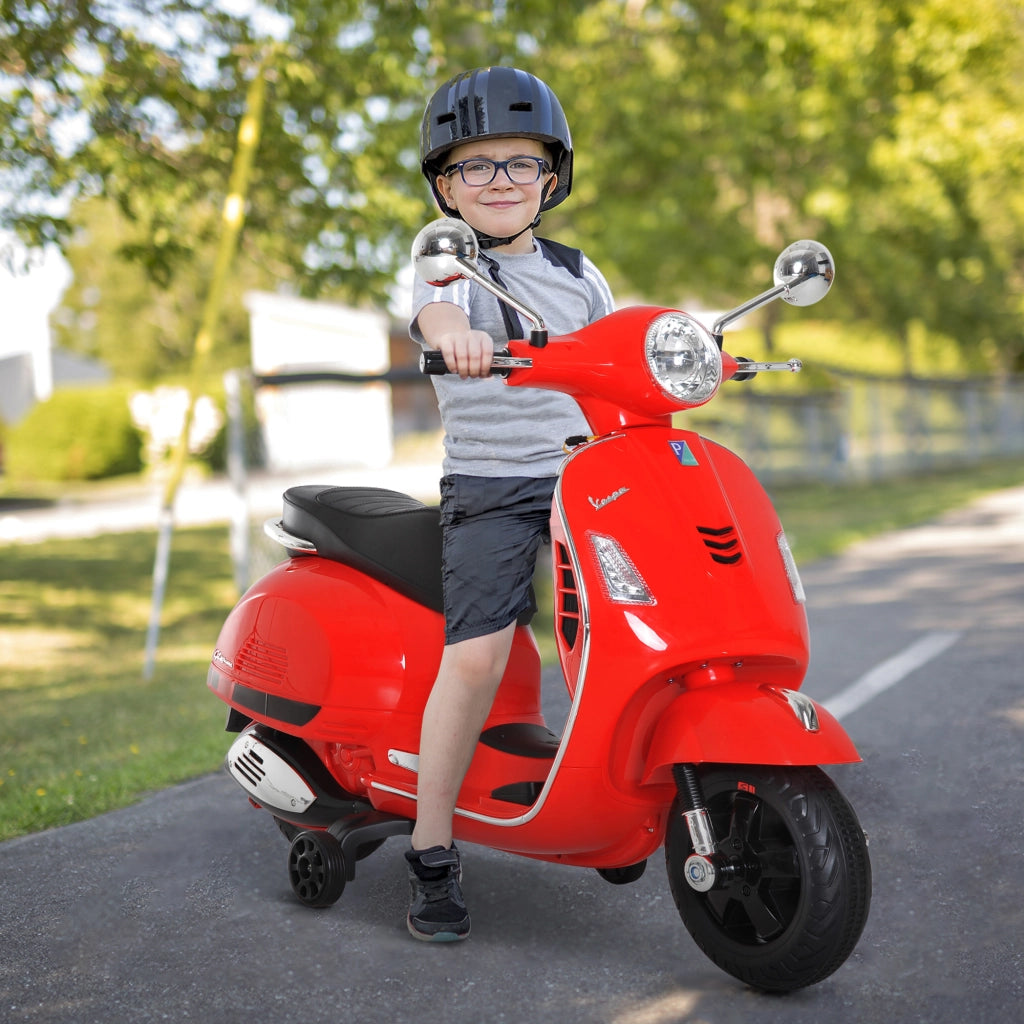Moto Elettrica Bambini con Luci e Suoni ¨C zephmum ¨C Rosso