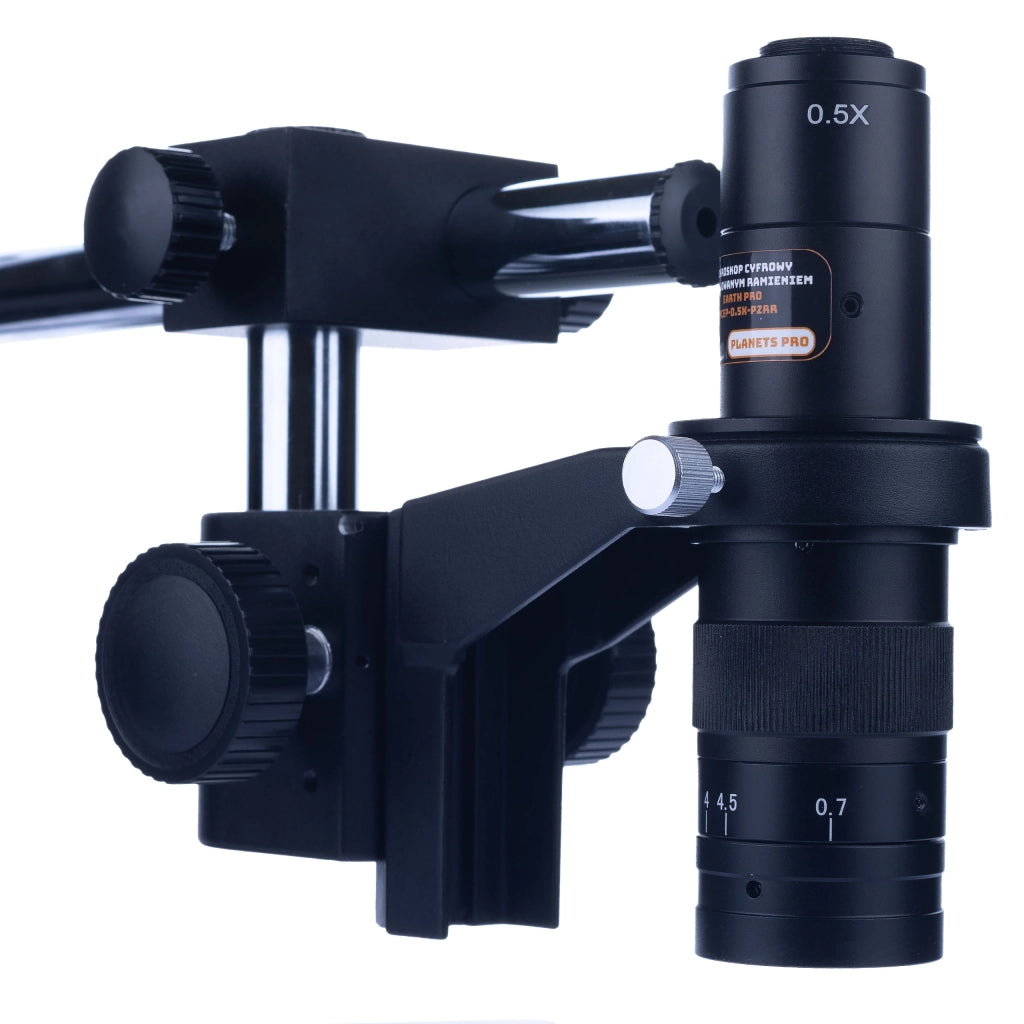 Mikroscopio Digitale Earth Pro MCEP-0.5X-PZRR – Braccio Regolabile, Zoom 7-45x | Display 8"