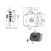 Serratura Sic.Triplice Dx Pompa Ja423 Moia