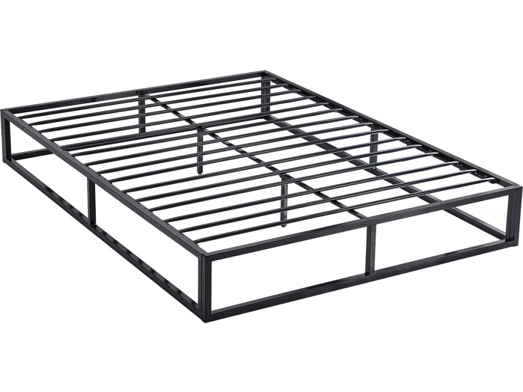 Struttura letto in metallo 160 x 200 cm - Nero