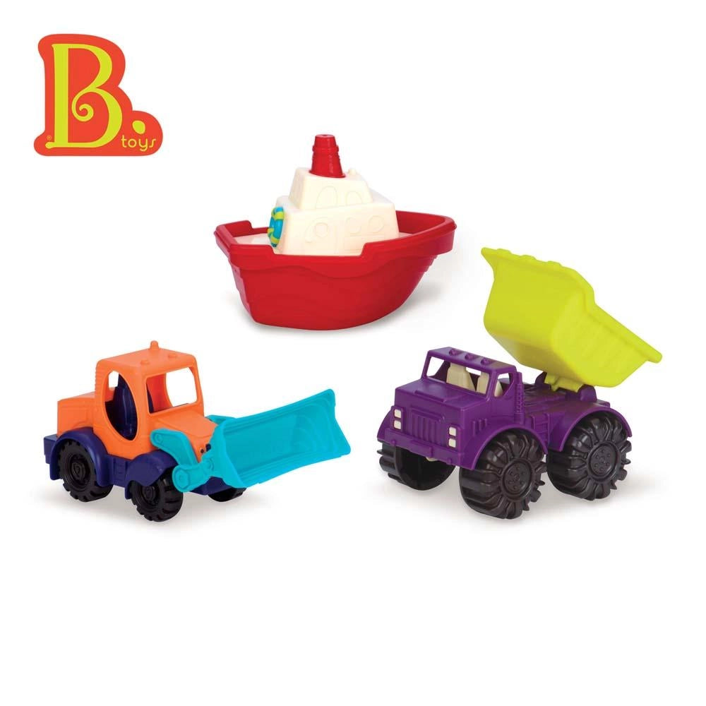 B. Toys - Mini Vehicles 3 pz. Set