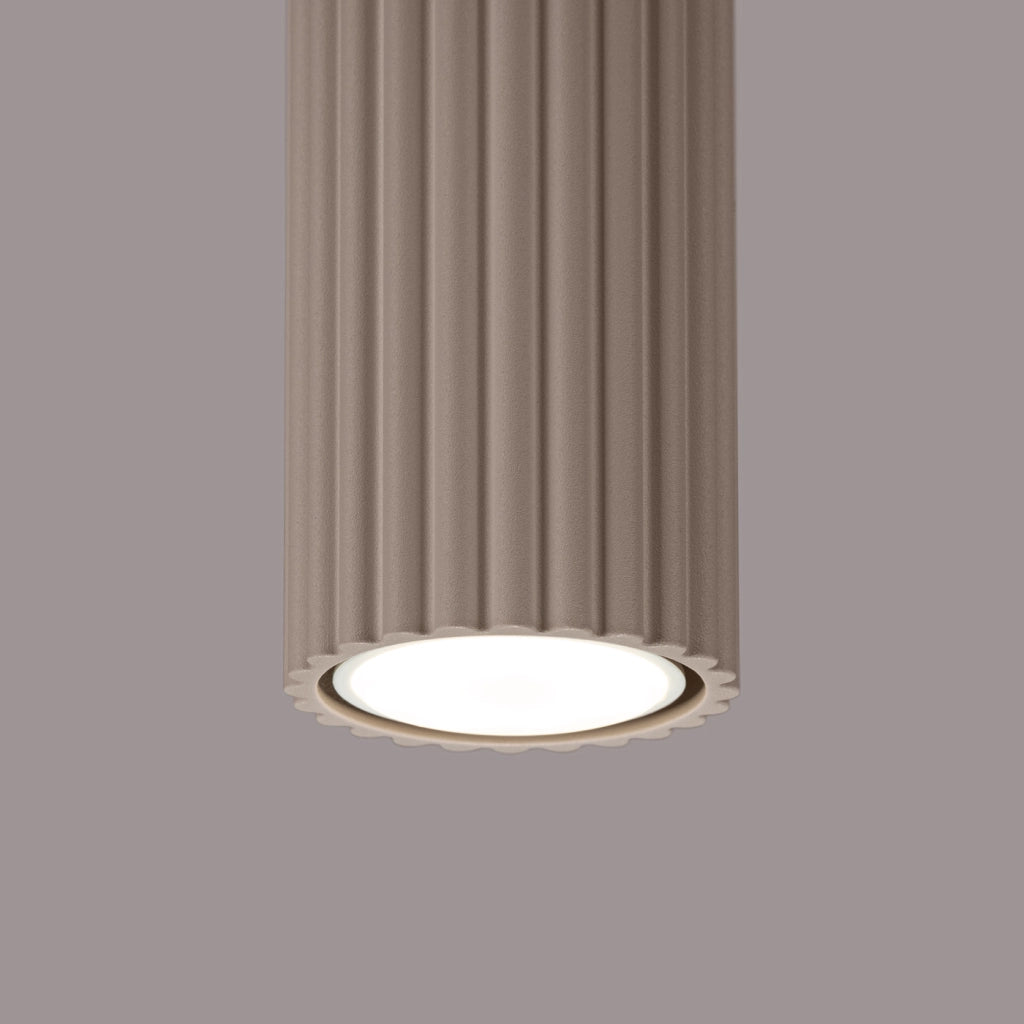 Lampada da soffitto KARBON 30 taupe