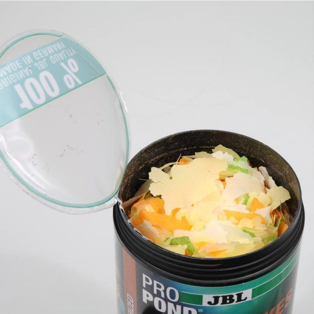 JBL ProPond Flakes M - Mangime in Fiocchi per Pesci da Laghetto Formato: 1000 ml