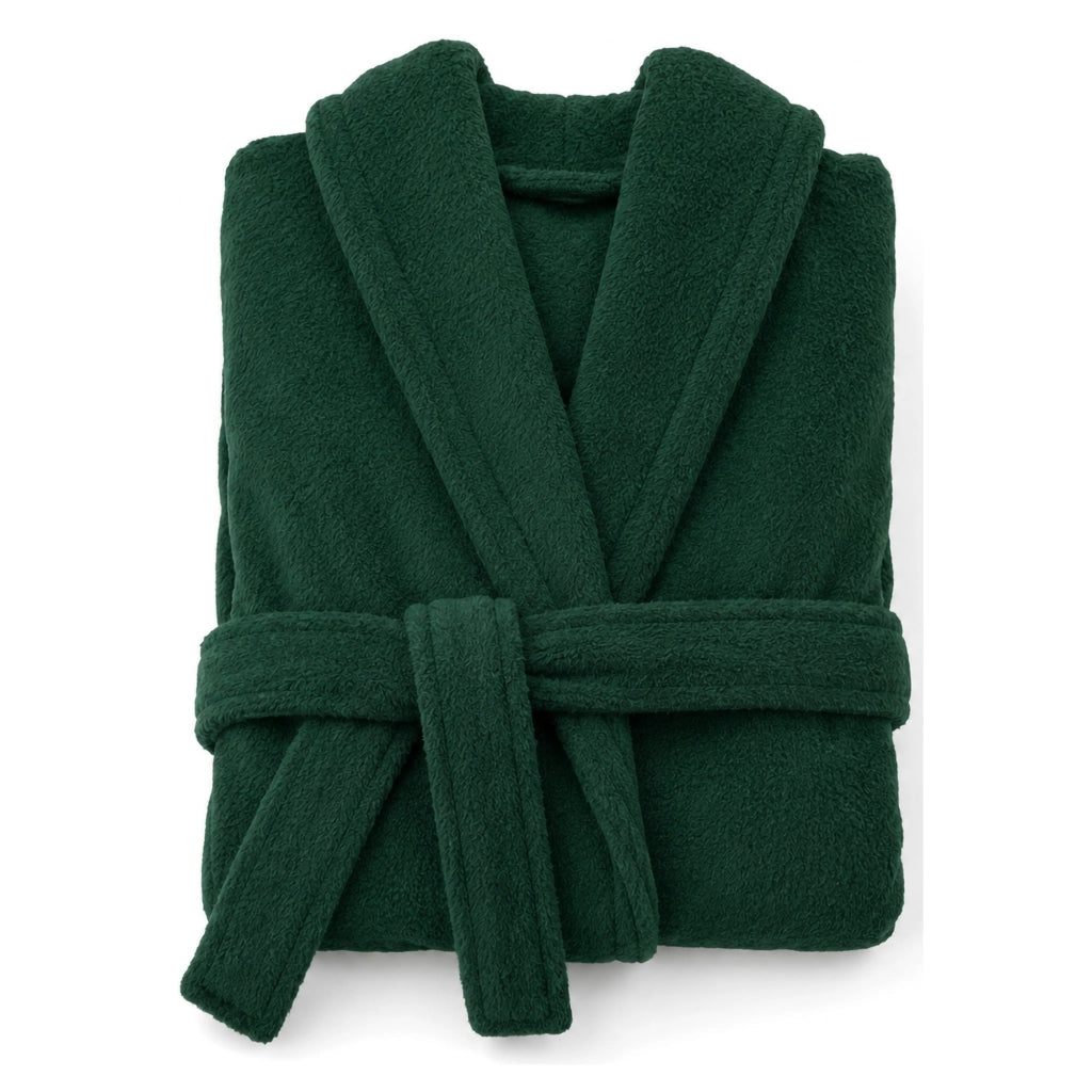 Satiza, Accappatoio 100% Cotone con Cappuccio, Verde
