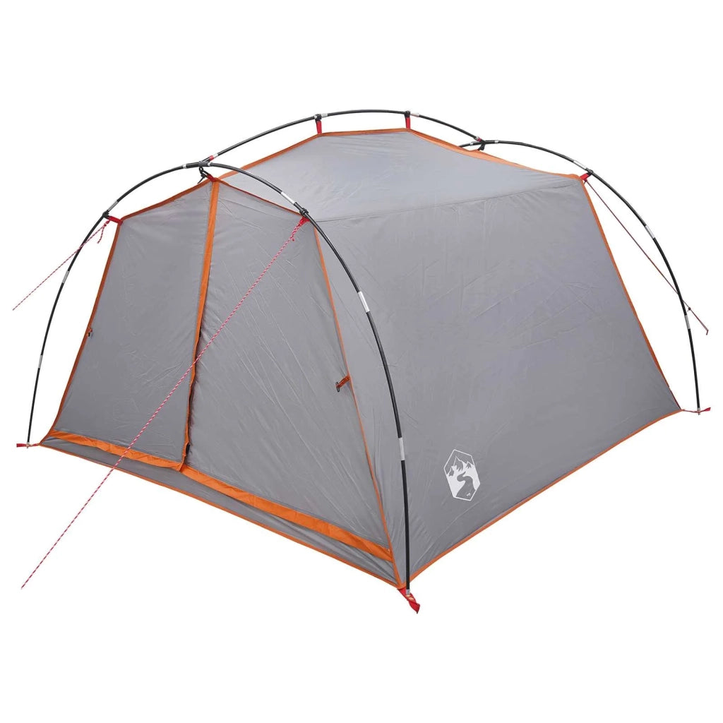 Tenda a tunnel Grigio e arancione 2 persone