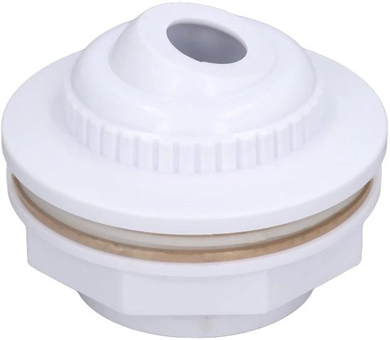Accessorio per piscina rotante - 360 gradi - Fitting di iniezione acqua - G2/G1 1/2 - Accessorio per piscina - Materiale duraturo - 9x6,3 cm - Valvola di scarico acqua per piscina