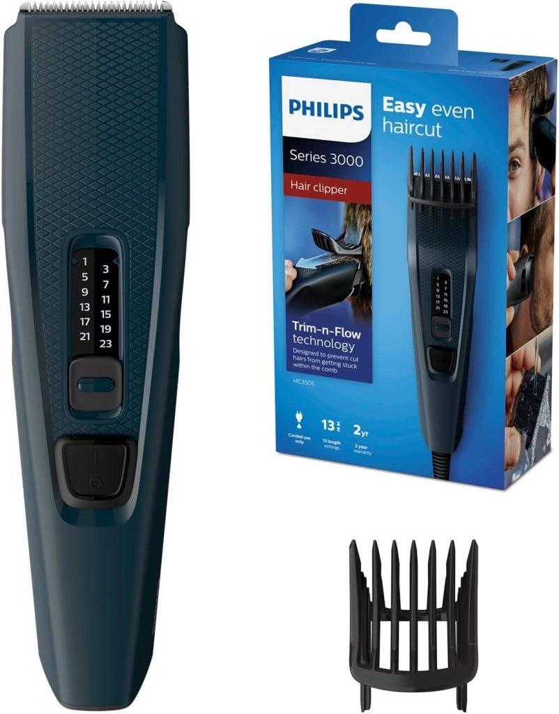 Philips HAIRCLIPPER Series 3000 Regolacapelli con lame in acciaio inossidabile