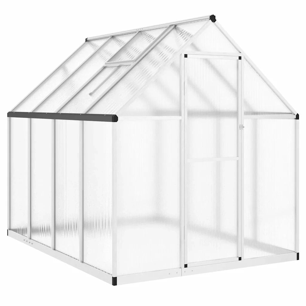 Telaio Serra con Base Argento 224x169x195 cm in Alluminio 4005834