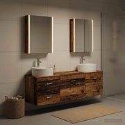 Set di mobili per il bagno 5 pz Legno antico 3406893