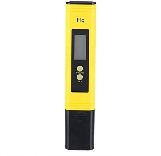 Misuratore di pH per Piscine Digitale - Calibrazione Automatica - Display LCD - Raggio di Misura pH 0-14 - Tester per Acquario e Piscina - Elettrodo Coreano - Bianco - Adatto per Tutti i Liquidi - Misuratore di pH con Display Pratico