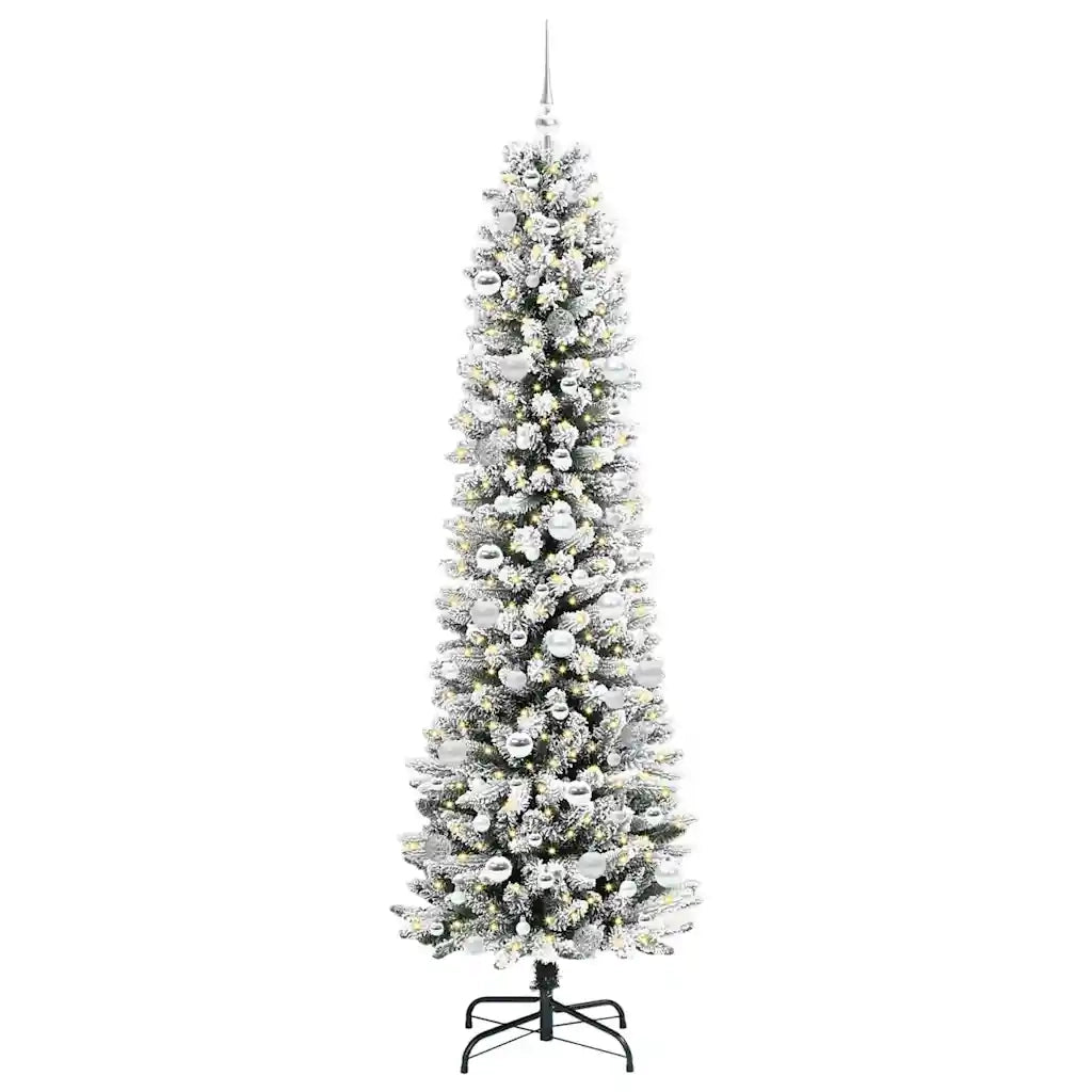Albero di Natale artificiale Bianco 210 cm 3396122