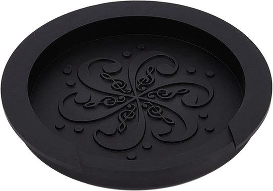 Blocco di Feedback per Chitarra - Demper Acustico per Chitarra - Nero - Riduzione Rumore - Eliminatore di Feedback per Chitarra - Protezione - Chitarre Acustiche - Silicone - Blocco di Arresto dello Stridulo - Riduzione Rumore - Accessori