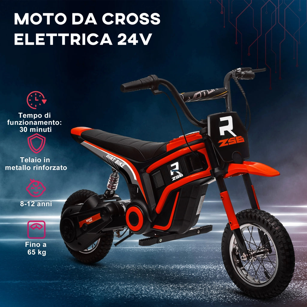 Moto Elettrica per Bambini ¨C Minimal ¨C Rosso