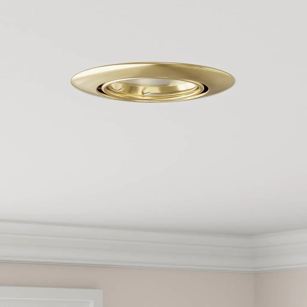 Spotlight 6 pz Oro 9 x 9 x 2.5 cm Metallo CFW2232655