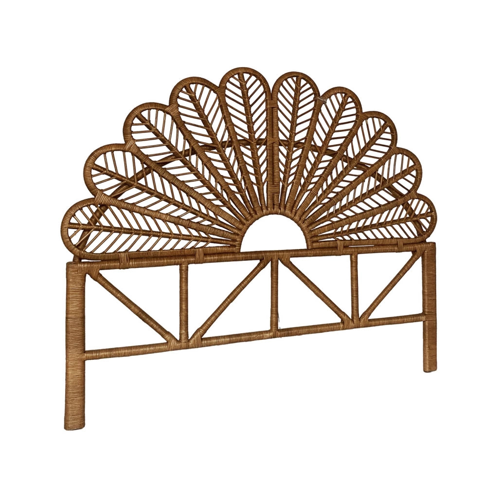 Testata in rattan scuro