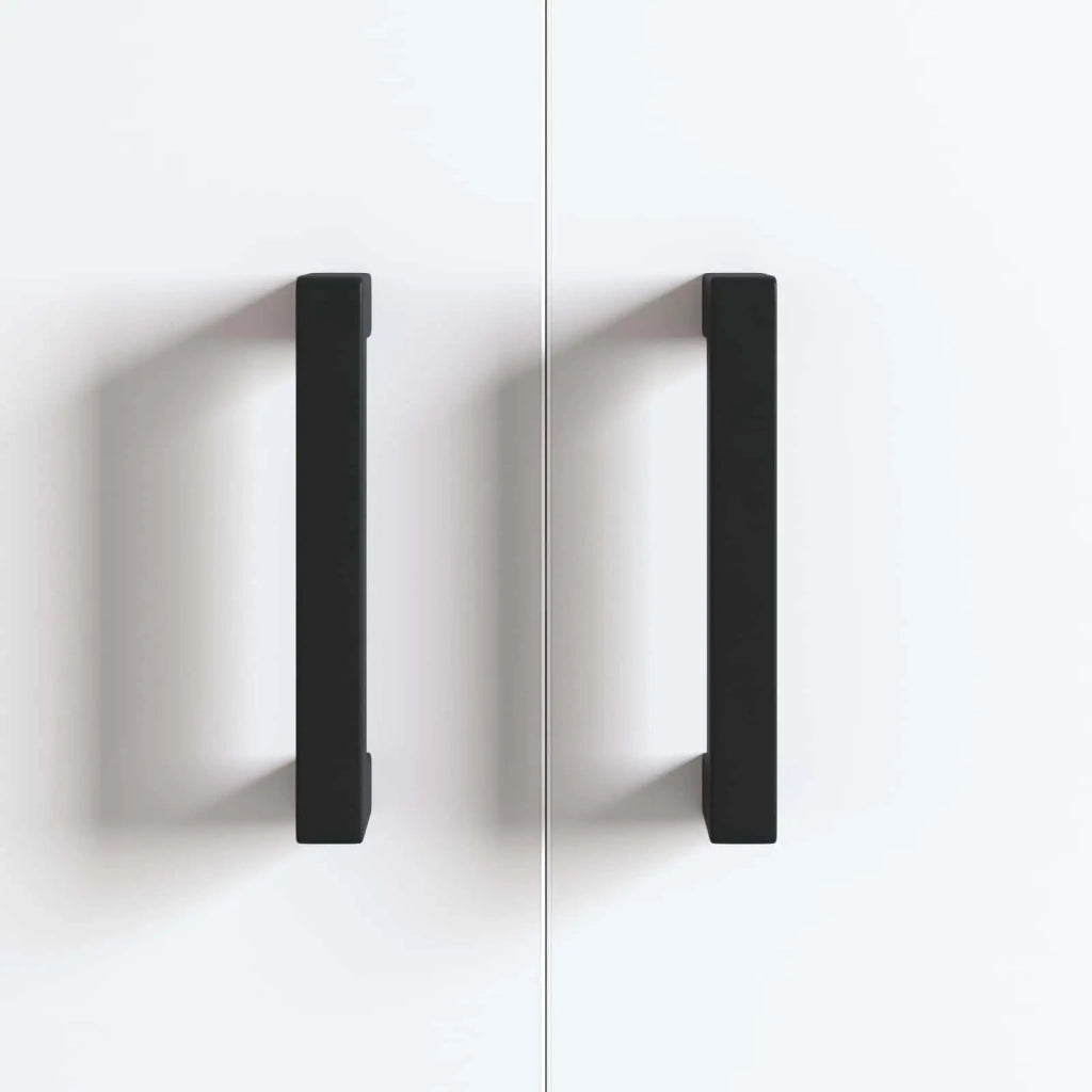 Maniglia per Mobili 429 pcs Nero 110 x 12 x 36 mm Ferro