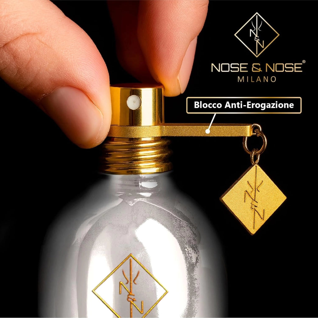Nose & Nose Milano Risveglio Mediterraneo Profumo Unisex 100 ml – Extrait de Parfum 30% Essenza Pura, Ispirato a Risvelium, Fragranza Intensa e Persistente