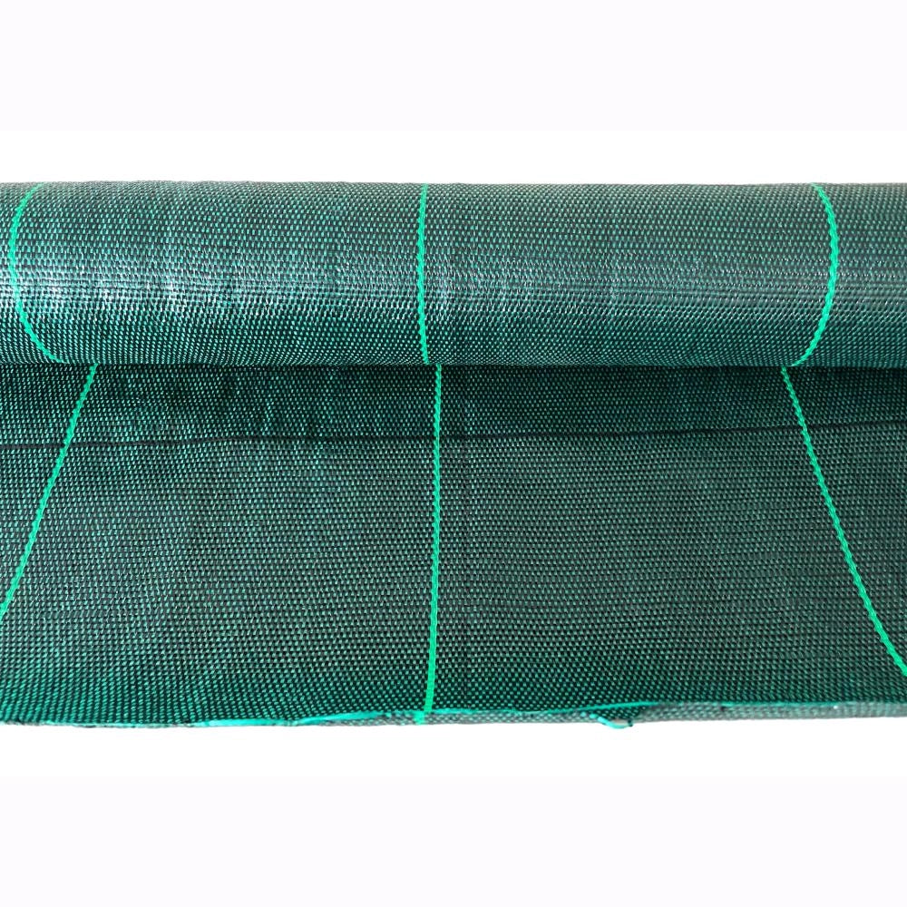 Telo Per pacciamatura Verde 2,10x100 mt 100gr/mq anti erbacce Anti UV Permeabile