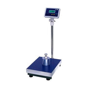 EVA 033292 Bilancia Pesapacchi Digitale Portata 50 Kg Piatto Inox 30x40 cm Display LCD Retroilluminato colore Acciaio
