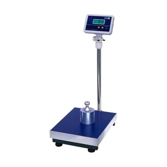 EVA 033292 Bilancia Pesapacchi Digitale Portata 50 Kg Piatto Inox 30x40 cm Display LCD Retroilluminato colore Acciaio