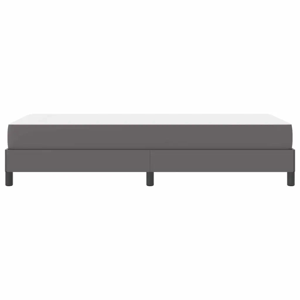 Struttura del letto con materasso Grigio 90 x 200 cm Tessuto 3398611
