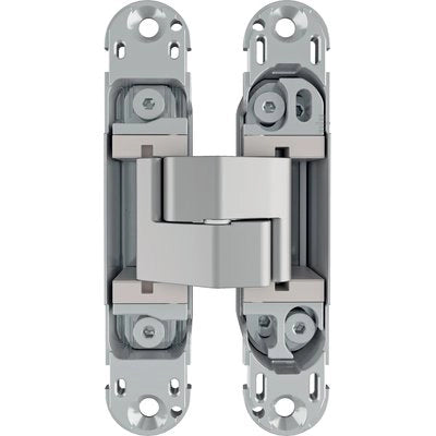 CERNIERE OVALI INVISIBILI ECLIPSE 3.2 AGB  ACCIAIO NICHELATO MM 114X22,8