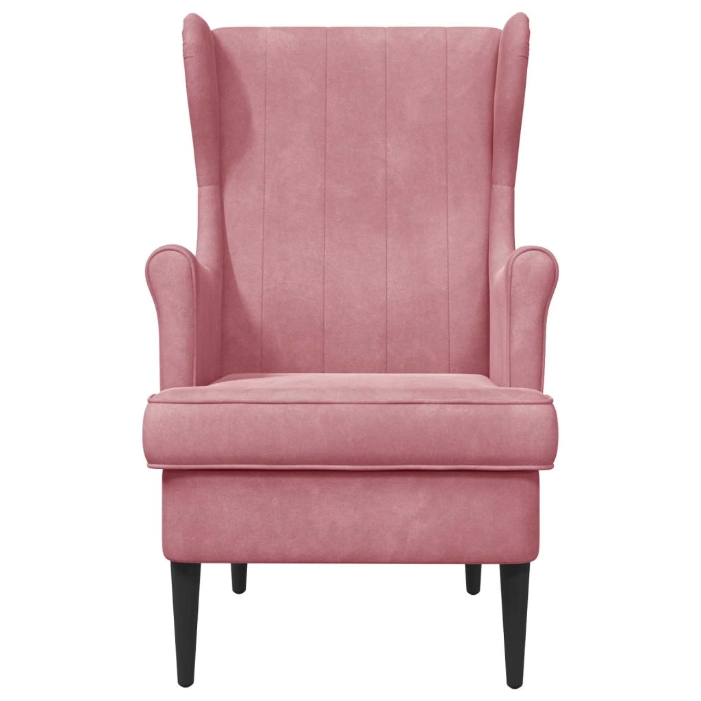Poltrona Rosa Velluto 42029940
