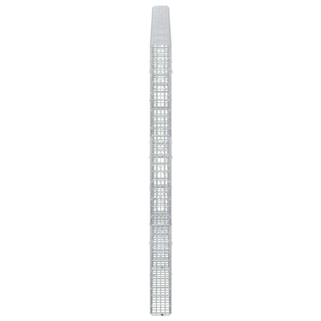 Gabione con Filo da 3,5 mm e Rete da 5x2,5 cm 250x10x150 cm 3461591