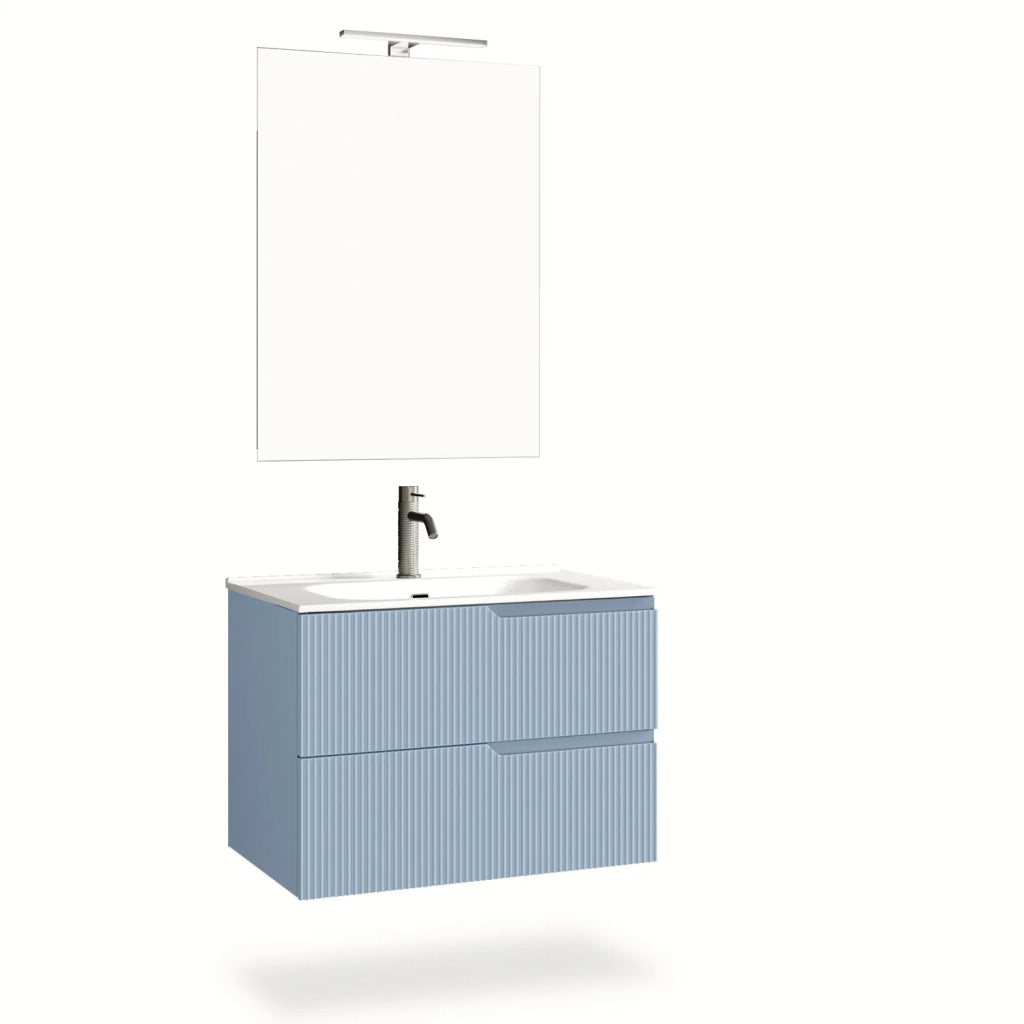 Composizione 4 pezzi VENERE azzurro tiffany