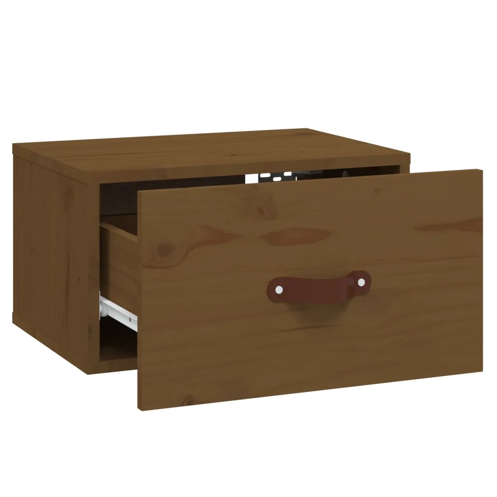 Comodino a Muro ambra 40x29,5x22 cm 820992
