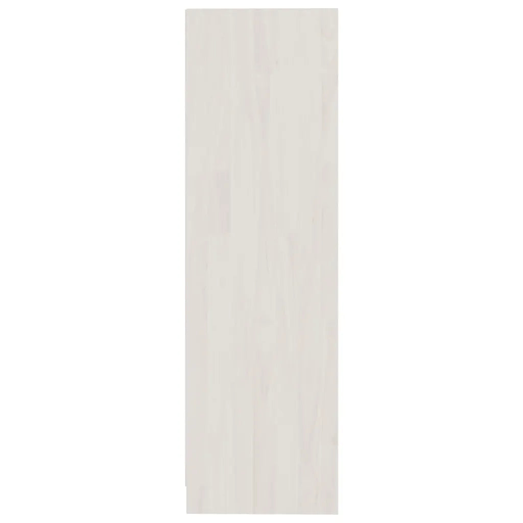 Libreria/Divisorio Bianco 104x33,5x110 cm in Massello di Pino 809973