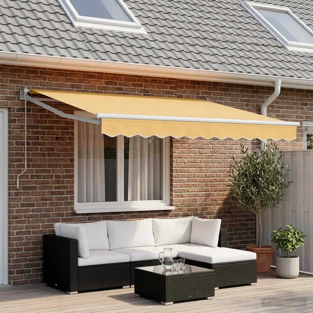 Telo di ricambio per tenda da sole Sabbia 329 x 245 cm 964690