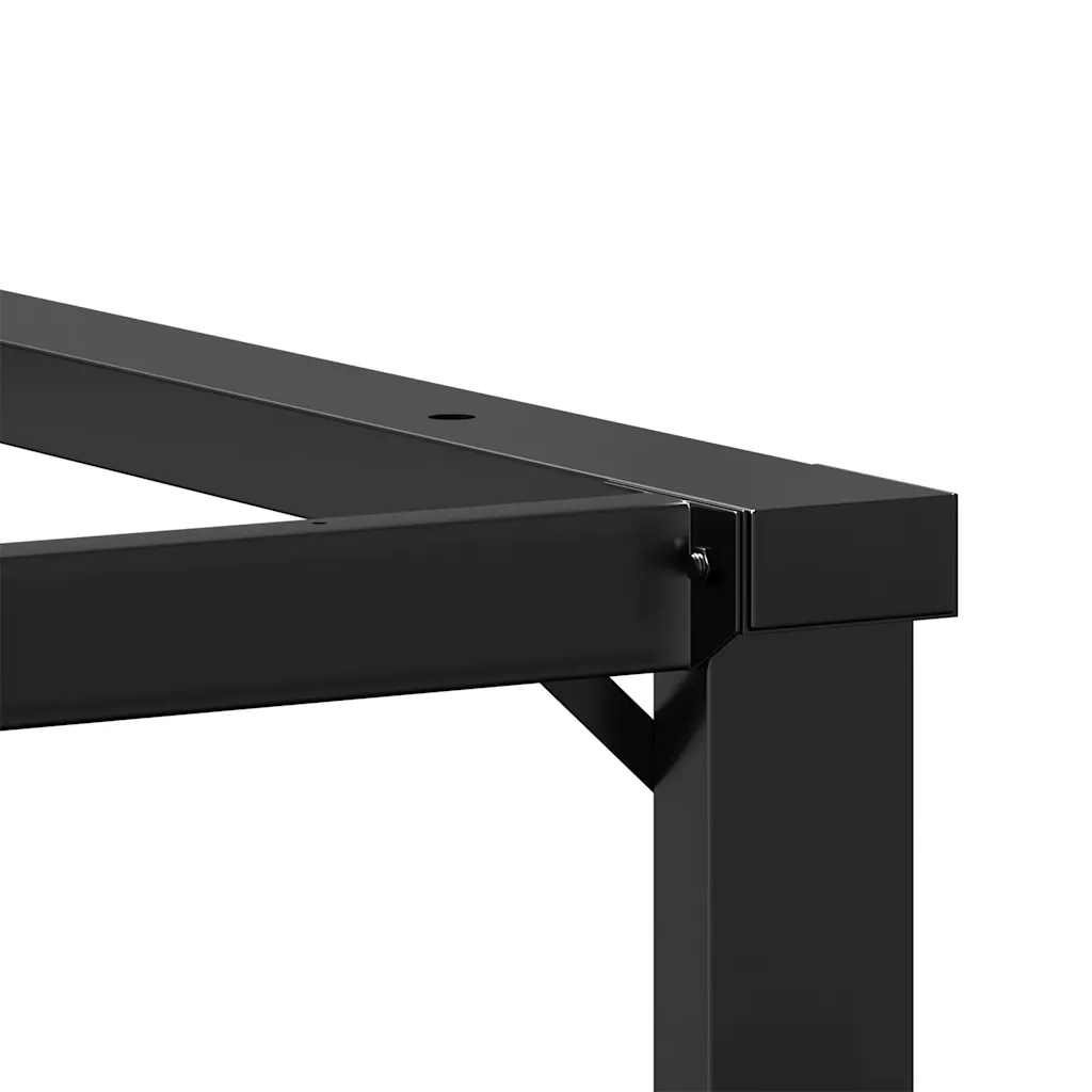 Telaio Gambe a O per Tavolino da Salotto 70x60x43 cm in Acciaio 357873