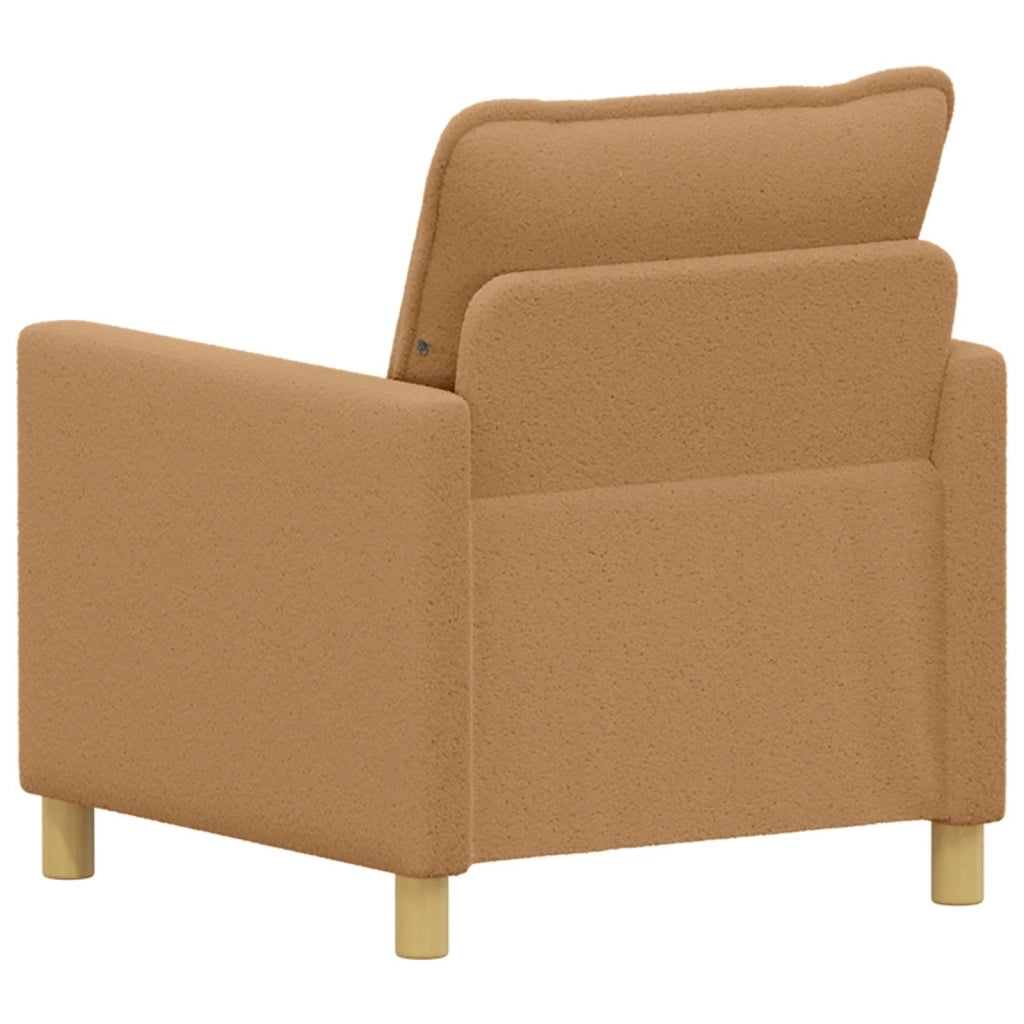 Divano | Divano da soggiorno | Sofa Beige 76 x 81 x 87,5 cm Tessuto