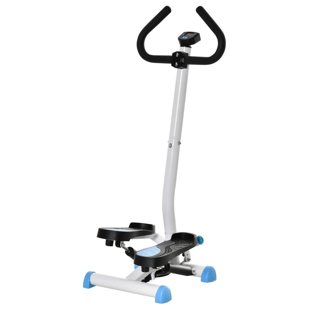 Stepper Fitness ¨C Xylo ¨C LCD Monitor, Pedali Antiscivolo, Acciaio e ABS, 55x44x108 cm
