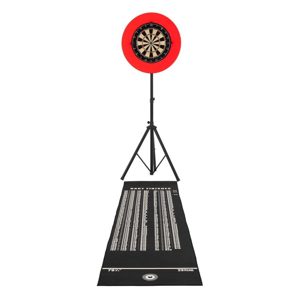 Set Bersaglio Freccette con Supporto Treppiede e Surround Bristle per Casa
