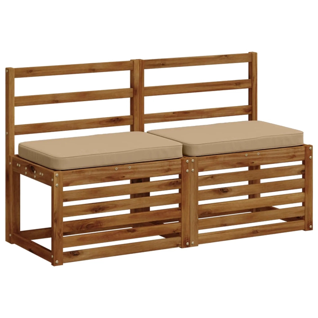 Cuscini per Panchina a 2 Pezzi VUGHT 2 pcs 100% Poliestere 951003