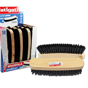 SPAZZOLA IN LEGNO NERA MULTIUSO 21,5 CM