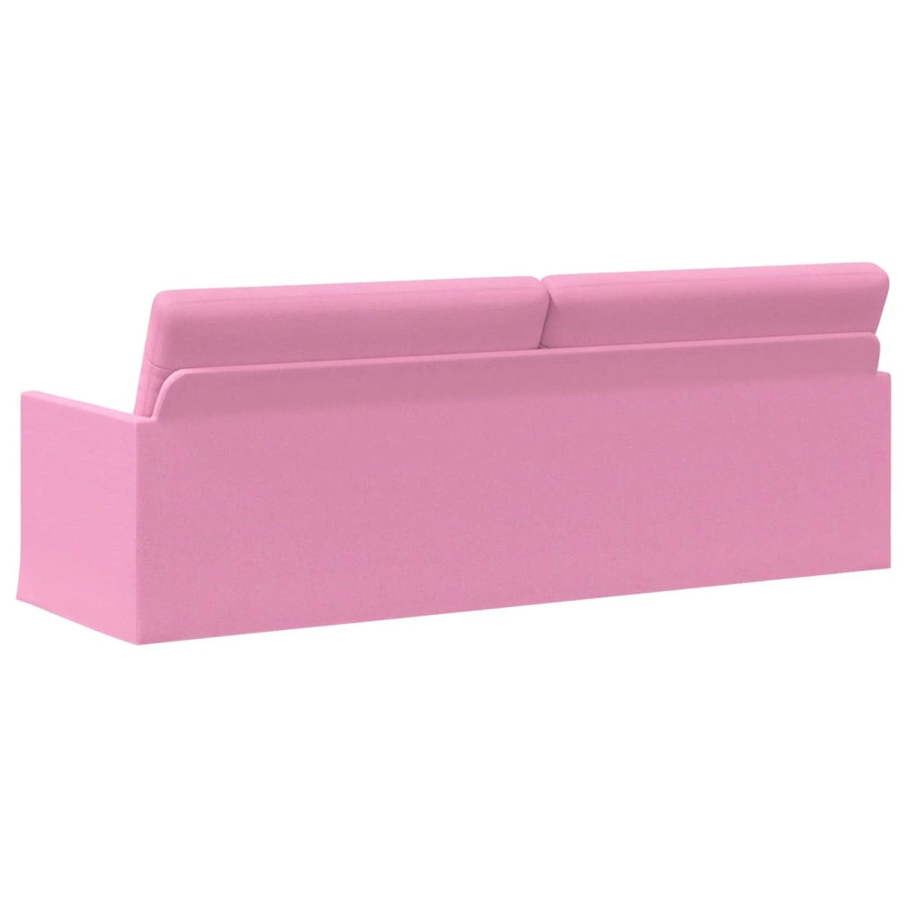 Divano a 3 posti Rosa 220 x 81 x 82 cm Tessuto 42041150